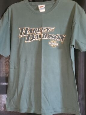 Harley-Davidson Forest Green Short-Sleeve Logo Tee